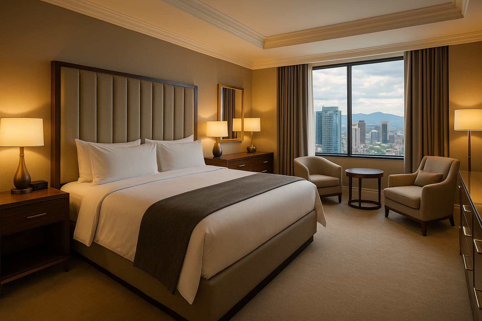 Resort Two Queen Hegyi Kilátás